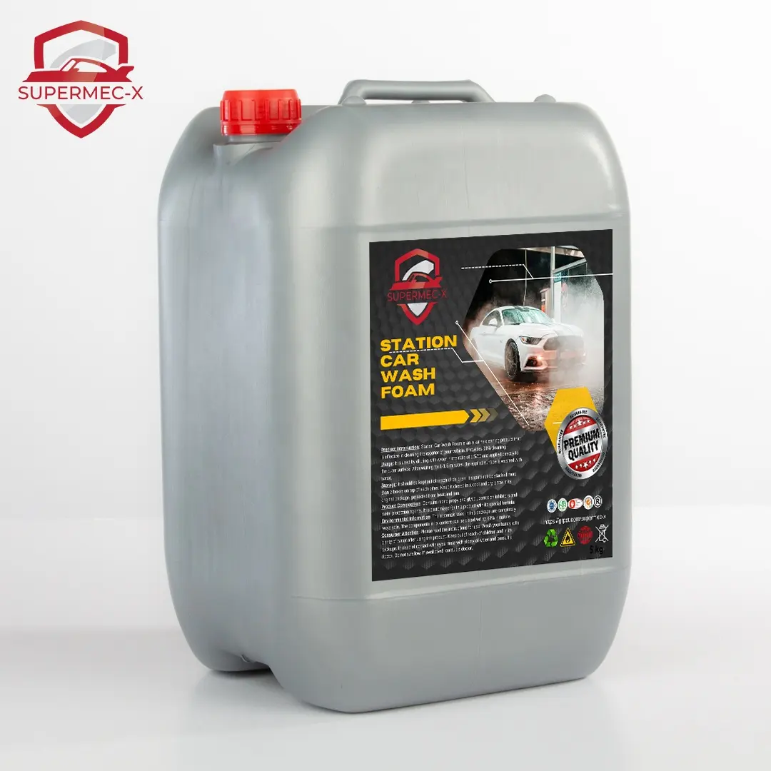 Station Auto wasch schaum 5 Kg Supermec-x Auto-Reinigungs schaum Auto-Reiniger für Station Auto Detail lierung Chemischer Reiniger Wasch shampoo