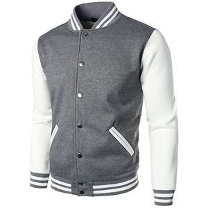 High Quality Varsity <b>Jacket</b> Custom Logo Varsity <b>Jacket</b> <b>Men's</b> Casual Plus Regular Size College <b>Baseball</b> <b>jacket</b> <b>for</b> <b>men</b> - Product Image 2