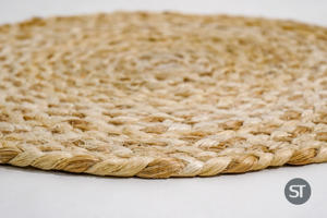 Set de table en jute tressée 40 x 40 cm, vaisselle écologique pour la salle à manger, vente en gros, export - Product Image 5