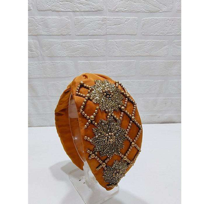 ที่คาดผมลูกปัดมงกุฎผ้าประดับหรูหราสำหรับครูที่คาดผมหลากสีสำหรับผู้เข้าแข่งขันที่จัดประกวดเพื่อความงาม - Product Image 5