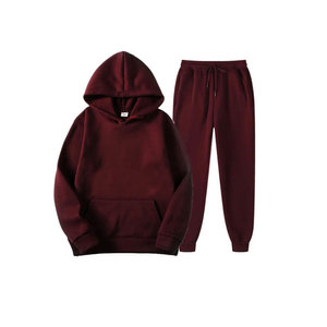 Ensemble de survêtement d'hiver personnalisé en coton respirant pour hommes, idéal pour le sport et le fitness - Product Image 1