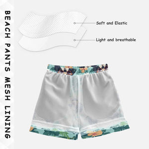 2025 nouveau Design Shorts de plage pour hommes pour la natation tous les Shorts de planche de Sublimation Swimtrunk pour le surf - Product Image 4