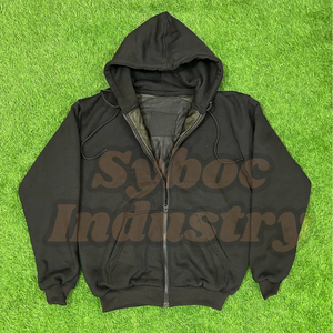 Sudadera con capucha de motocicleta más vendida con protección transpirable tela polar ignífuga Sudadera con capucha de motocicleta para jinete - Product Image 6