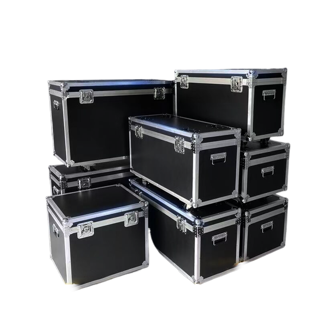 Factory Universal Tv Road Aluminium 2 in 1 Road Case Transport Subwoofer Flight Case Aluminium Tv Screen Flight Case Speaker