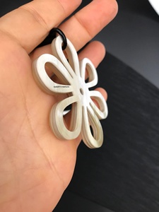 Pendientes de gota bohemios hechos a mano para mujer, diseño clásico de marfil negro, joyería ligera, estilo recortado de flores - Product Image 4