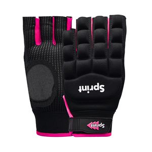 Gants de hockey sur glace Sprint, vert et noir, en maille EVA, antidérapants, respirants, pour adultes, fermeture auto-agrippante, pour filles, pour l'intérieur - Product Image 6