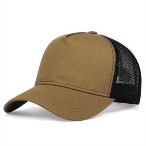 Custom High Quality 5 Panel Cotton Embroidery Logo Mesh <b>Snap</b> Back Baseball <b>Cap</b>,Classic Plain Truck Gorras,Men Sports Trucker Hat - Product Image 2