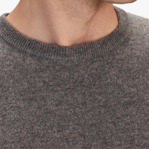 Breathable Quick Dry Custom OEM/ODM Men's Spring Knit Sweater with Front Logo <b>TWINSET</b> Style 100% Polyester Anti-Pilling - Product Image 3