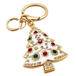 Porte-clés fantaisie personnalisé en métal avec strass pour Noël - Product Image 3