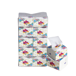 300 feuilles de mouchoirs de poche avec une sensation douce et délicate, couleur blanche, gaufrés, taille personnalisée/OEM, fabricant vietnamien - Product Image 6