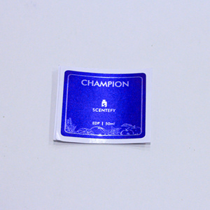 Etiqueta adhesiva de Perfume con textura en relieve resistente al agua de alta calidad, embalaje metalizado de alto relieve para el cuidado de la piel - Product Image 6