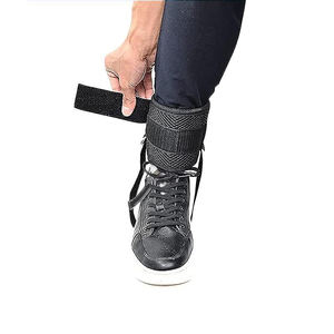 Correa de tobillo deportiva de neopreno de alta calidad gimnasio de moda fácil ajustable Brace protección Color liso logotipo personalizable - Product Image 2