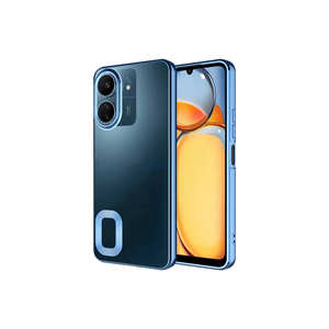 Étui de protection en silicone premium Poco C65-N7TH Omega Series, coque arrière souple en TPU, bleu sierra, protection de l'appareil photo - Product Image 1