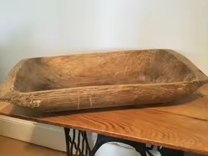 Nouveau bol à pâte à pain en bois fait à la main bol en bois décoratif de qualité supérieure avec finition naturelle pour la maison et la cuisine - Product Image 3