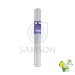 Quality product 20" coconut carbon block cto KR-20CTO Distillation water filter suitable for Cleaning bathroom tiles