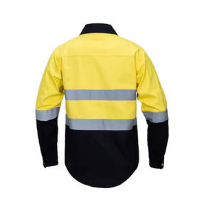 Opción de manga corta Ideal para ropa de verano Uniforme DE TRABAJO Uniforme de grado industrial para entornos difíciles Uniforme DE TRABAJO - Product Image 4