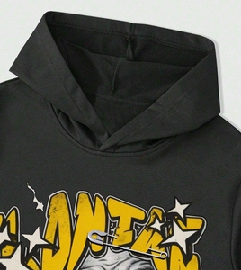 Survêtements pour hommes dtg dtf imprimé slim fit tenue de jogging deux pièces survêtement de gym décontracté athlétique polyester entraînement 2025 - Product Image 3