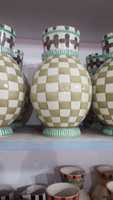 Vases en céramique Art Déco faits à la main, sur mesure, avec glaçure brillante, portables, pour la décoration d'hôtel, cadeau, arrangements floraux, élégants