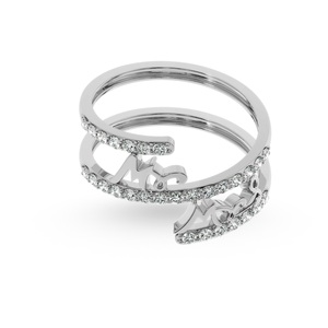 แหวนเพชรสำหรับผู้หญิงคอลเลกชันของ IGI และ ingemco ได้รับการรับรองในห้องปฏิบัติการราคาขายส่ง - Product Image 2