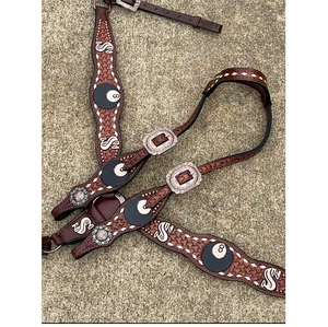 ชุดหมุดยึดหนังจระเข้ปราศจากสารเคมีเป็นมิตรกับสิ่งแวดล้อมสำหรับการขี่ม้าและการแข่งสามารถส่งออกได้เป็นจำนวนมาก - Product Image 1