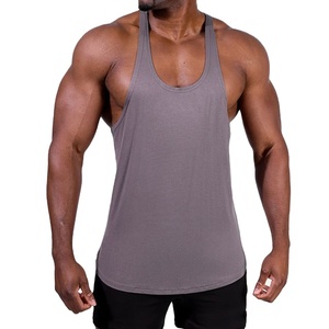 Camiseta sin mangas de algodón 100% de corte holgado para hombre, ideal para culturismo, yoga y gimnasio. - Product Image 1