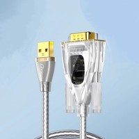 Macho DB9 Pin con FTDI FT231 Chipset USB A 2,0 a RS232 Serial Converter Adapter Cable 2M