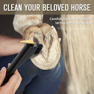 Pic à sabot Instrument vétérinaire médiators à sabot en métal pour chevaux grattoir à sabot de cheval Instrument vétérinaire léger - Product Image 6