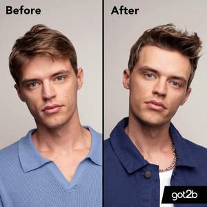 Pâte coiffante pour cheveux Got2b 100 ml Beach Matt pour hommes, tenue moyenne, sans collant, texture mate, produit coiffant - Product Image 3