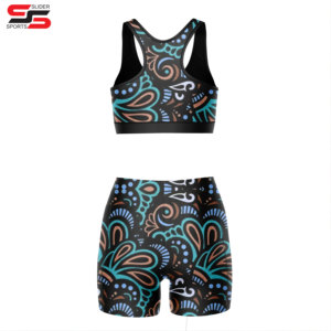 Conjunto y pantalones cortos de sujetador push up de alta calidad para mujer, venta rápida - Product Image 2