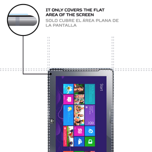 Protection d'écran antichoc pour Samsung Galaxy ATIV Tab 5, accessoire pour tablette - Product Image 4