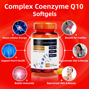 Oem CoQ10 viên nang Softgels hiệu lực cao Coenzyme Q10 chất chống oxy hóa sức khỏe tim năng lượng bổ sung nhãn hiệu riêng CoQ10 Softgels - Product Image 3