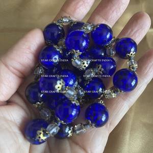 Listo para enviar En stock Envío rápido Moda Cuentas de resina Collar largo Bohemia Mujeres Collar de cuentas de colores - Product Image 3