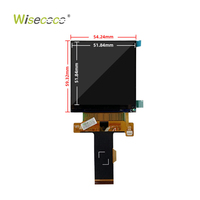 شاشة LCD مربعة صغيرة الحجم بالجملة مقاس 2.9 بوصة بدقة 2160*2160 و2.9 بوصة 1058 نقطة في البوصة لوحة TFT LCD لتقنية الواقع المعزز والواقع الافتراضي