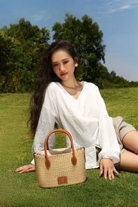 2024 New Arrival Beach Bag <b>Water</b> Hyacinth Handbag Wholesale Straw Bag Tote Handbags Wholesale - Product Image 4