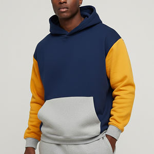 Sudadera con Capucha de Invierno para Hombre, 100% Algodón Grueso, con Logotipo Personalizado Serigrafiado, Estilo Holgado y Urbano - Product Image 5