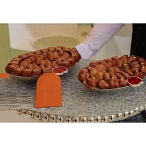 High Quality White Metal Round Chocolate <b>Bowl</b> Eco-friendly Modern Table Top Chocolate <b>Desserts</b> Serving <b>Bowl</b> In Wholesale Price - Product Image 2