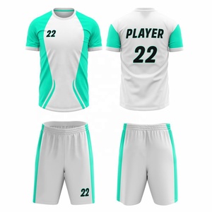 Vente en gros de vêtements de football 100% polyester maillot de football avec logo personnalisé uniformes d'équipe de jeunes sublimés pour un confort respirant - Product Image 3
