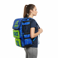 Mochila de Béisbol Premium 2026 con Compartimento para Casco, Fundas para Bates, Bolsillo para Zapatos, Cierres Reforzados Duraderos y Transpirables