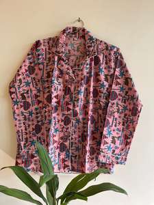 Pijama de algodón con cuello en V para mujer, ropa de descanso cómoda para adultos, traje de noche con patrón de animales, ropa de dormir suave de talla grande - Product Image 5