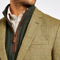 Vente de gros Vestes kilt moderne en tweed de laine meilleur modèle Kilt écossais Veste kilt avec gilet Argyle