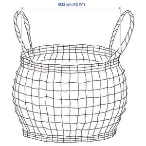 Eco-Friendly Water Hyacinth Storage <b>Basket</b> with Handles Stylish Home Organization and Decor Multi-Purpose Use Made in Vietnam - Product Image 6