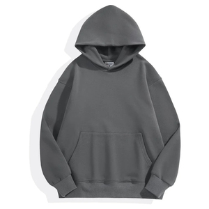 Sweat à capuche pour homme de haute qualité Design personnalisé Style de base Couleur unique Techniques brodées Vente en ligne Sweat à capuche en coton mélangé - Product Image 3