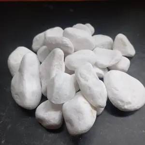 Best Price White Pebble Stone All sizes for decorative concrete construction landscaping fountains stone walkways