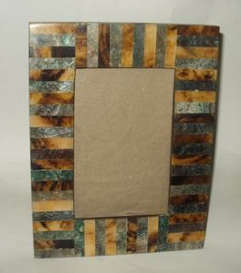 Handmade Customized Beautiful Wooden Bone Inlay <b>Photo</b> <b>Frame</b> India Best Quality Tabletop Installation Address Crafts - Product Image 1