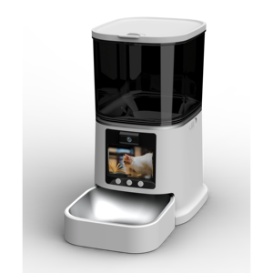 Automatic Cat Dog Feeder Smart Pet Feeding <b>Bowls</b> with Camera <b>Large</b> Capacity 5L App Remote Control - Product Image 3