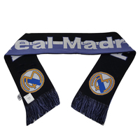 Fußballs chal Benutzer definiertes Logo Fußball mannschaft Schal Fußballfans Stricks chal
