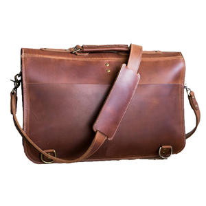 Large Capacity Fashionable Genuine Leather Business <b>Messenger</b> <b>Bag</b> Waterproof PU Leather Adjustable for <b>Men</b> Women'<b>s</b> Travel Solid - Product Image 6