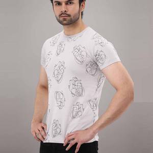 Ringer T-shirts T-shirt personnalisé de haute qualité T-shirts en coton uni pour hommes et femmes Design Design T-shirt personnalisé - Product Image 4