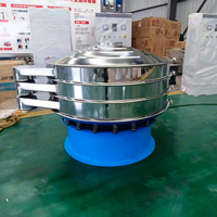 Machine de tamisage vibratoire circulaire haute capacité, séparateur vibrant rotatif pour le tamisage des poudres alimentaires et chimiques