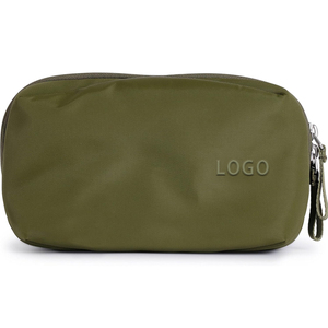 Weatherproof Recycled Zipper Closure Electronics Accessories Storage <b>Bag</b> <b>Cable</b> Organizer <b>Bag</b> OEM Unisex Tech Organizer Pouch - Product Image 1